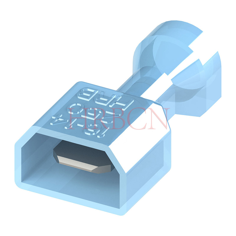 Terminale di cablaggio a disconnessione rapida maschio con diametro della linguetta da 6,35 × 0,8 mm