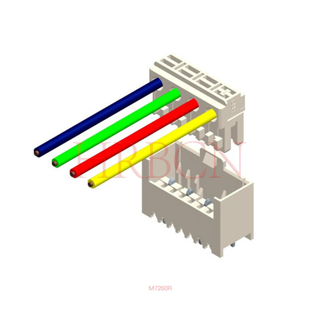 Connettore IDC di alimentazione RAST 2.5 con tecnologia IDT | Connettore HRB M726X
