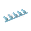 Terminale di disconnessione femmina isolato dritto HRB M6350 6,35 mm 0,250 ' AWG16-14