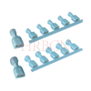 Terminale di disconnessione femmina isolato dritto HRB M6350 6,35 mm 0,250 ' AWG16-14