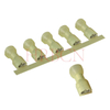 Terminale di disconnessione femmina isolato dritto HRB M6350 6,35 mm 0,250 ' AWG12-10