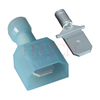 Terminale maschio isolato dritto da 6,35 mm AWG16-14