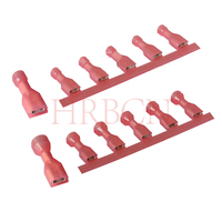 Terminale di disconnessione femmina completamente isolato da 4,8 mm (AWG 22-18)