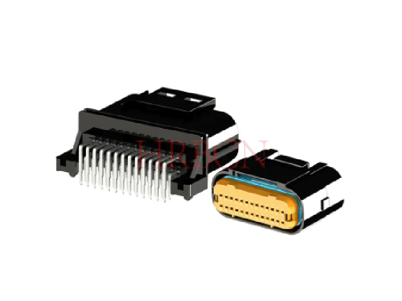 Cavo da 2,5 mm a scheda Connettore impermeabile IP67 con design ad angolo retto