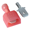Terminale maschio isolato dritto 6,35 mm(0,205') AWG22-18 0,32-0,82 mm² 