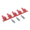 Terminale di disconnessione maschio completamente isolato da 4,8 mm (AWG 22-18)