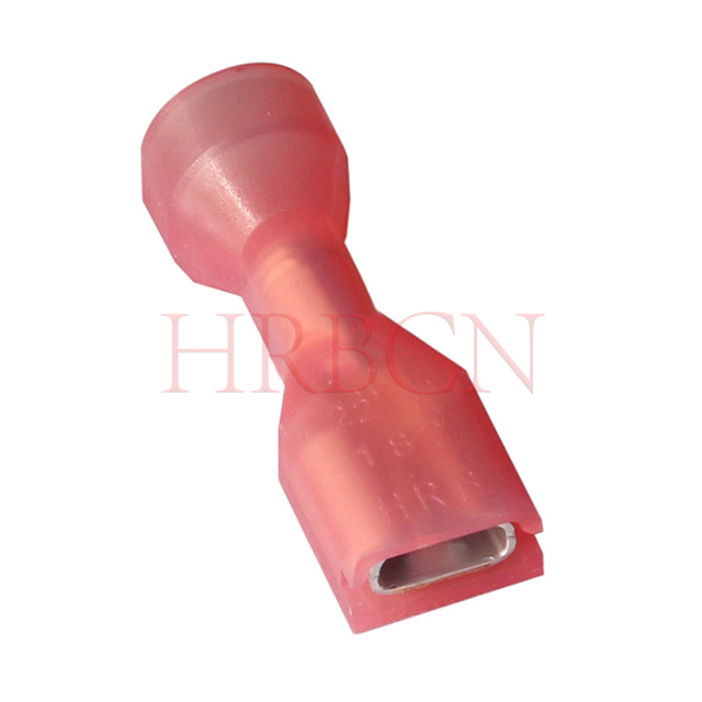 Terminale di disconnessione femmina completamente isolato da 4,8 mm (AWG 22-18)