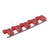 Terminale di disconnessione a bandiera femmina completamente isolato da 4,8 mm (AWG 22-18)