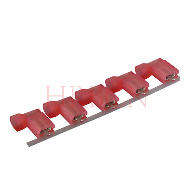 Terminale di disconnessione a bandiera femmina completamente isolato da 4,8 mm (AWG 22-18)