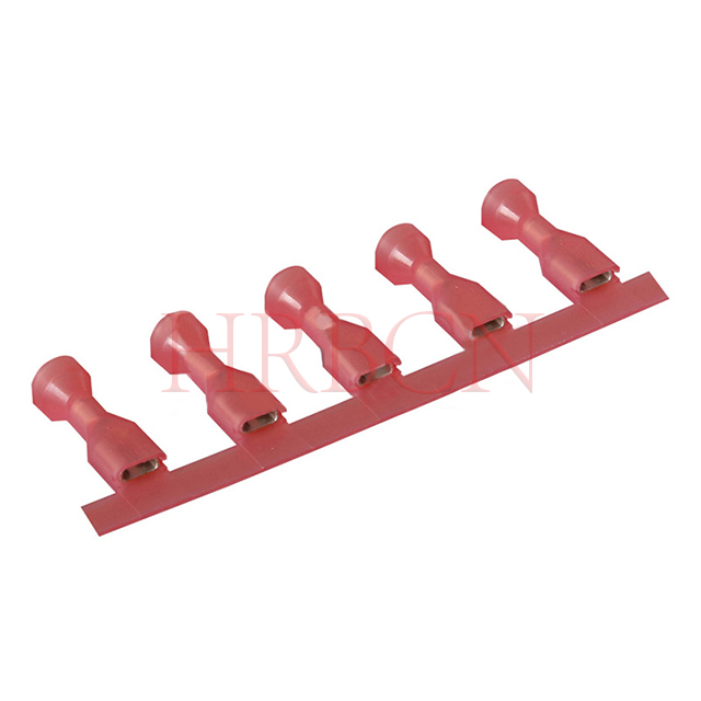 Terminale di disconnessione femmina completamente isolato da 4,8 mm (AWG 22-18)