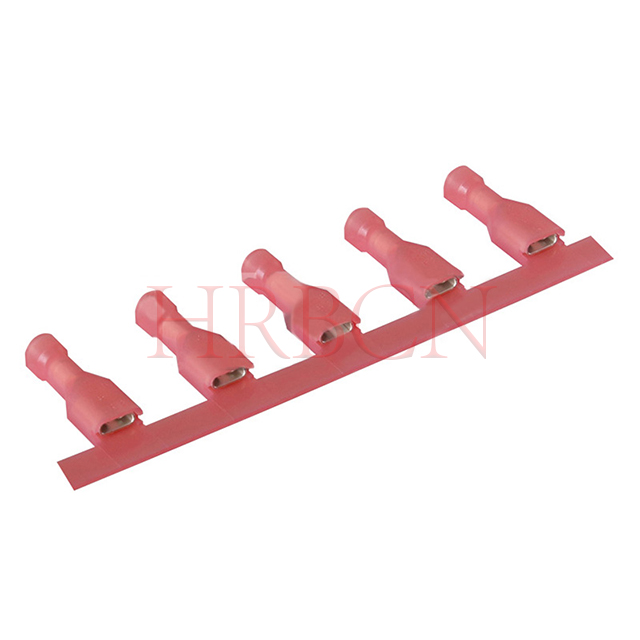 Terminale di disconnessione femmina completamente isolato da 4,8 mm (AWG 22-18)