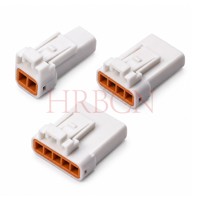 Connettori impermeabili da filo a filo a fila singola con passo da 3,0 mm HRB 
