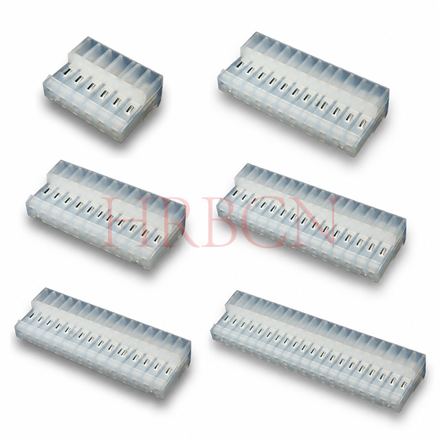 Connettore ad estremità chiusa IDC HRB 2.54 senza linguette polarizzanti