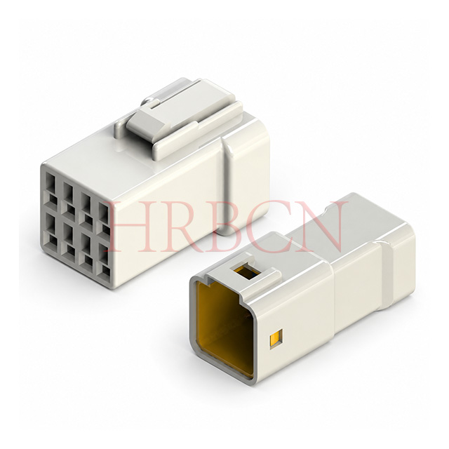 Connettori elettrici impermeabili filo-cavo a doppia fila passo 2,0 mm