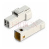 Connettori elettrici impermeabili filo-filo a fila singola passo 2,0 mm