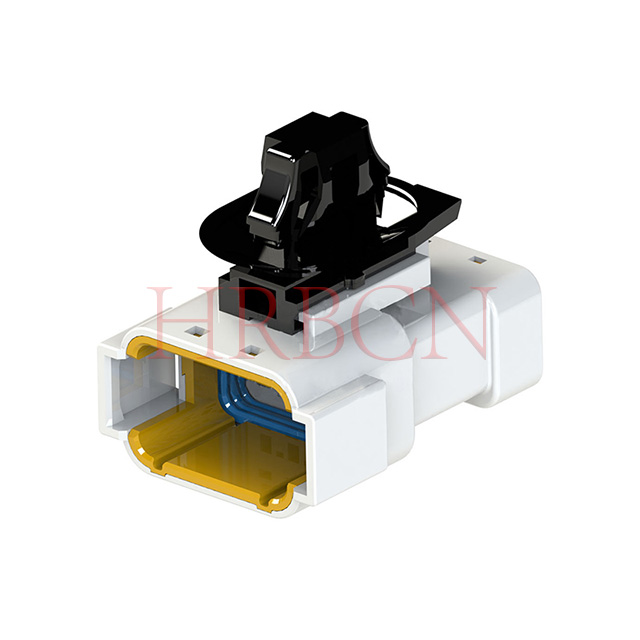 Connettore elettrico filo-filo impermeabile con chiusura a scatto e passo da 3,0 mm HRB