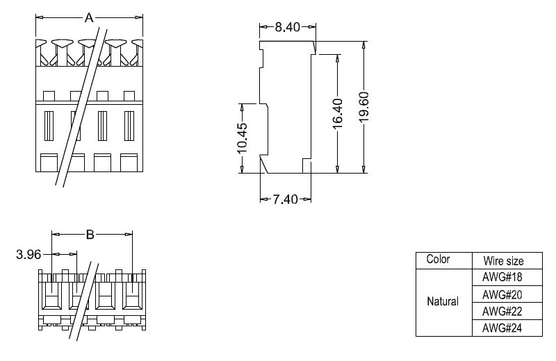 Dimensione IDC M7060(I)RN
