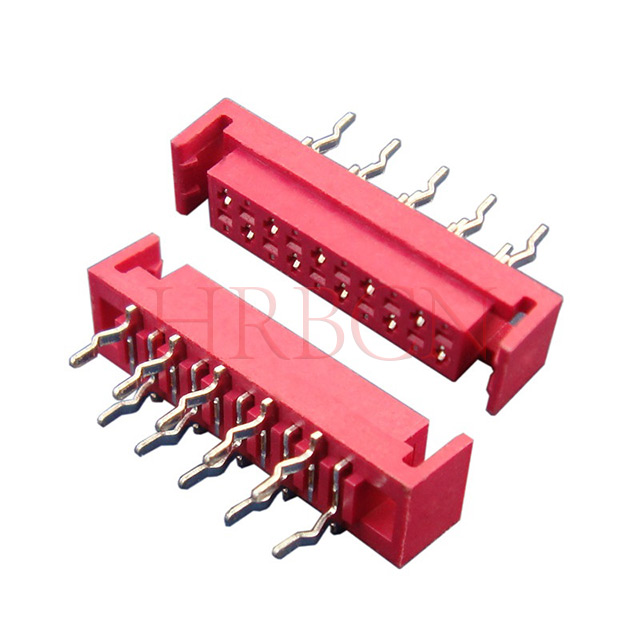 Basetta femmina scheda-scheda a doppia fila con passo 1,27 mm M25481/M25482/M25484