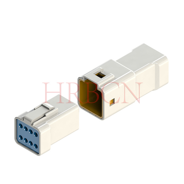 Connettori elettrici impermeabili filo-cavo a doppia fila passo 2,0 mm