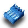 Connettore passante IDC con linguette polarizzanti M2050-NCR (180°)