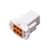 Connettore cavo-cavo impermeabile con montaggio a pannello IP67 passo 3,0 mm