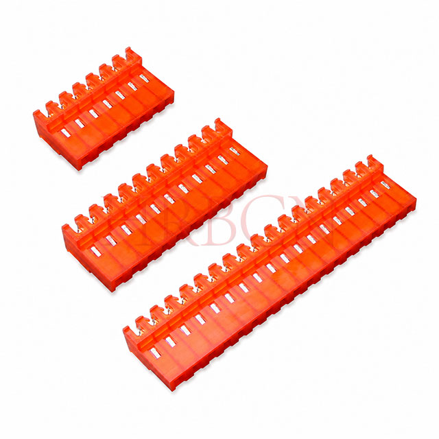 Connettore IDC con passo da 3,96 mm senza rampa di bloccaggio
