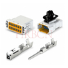 Connettore elettrico filo-filo impermeabile con chiusura a scatto e passo da 3,0 mm HRB