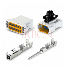 Connettore elettrico filo-filo impermeabile con chiusura a scatto e passo da 3,0 mm HRB
