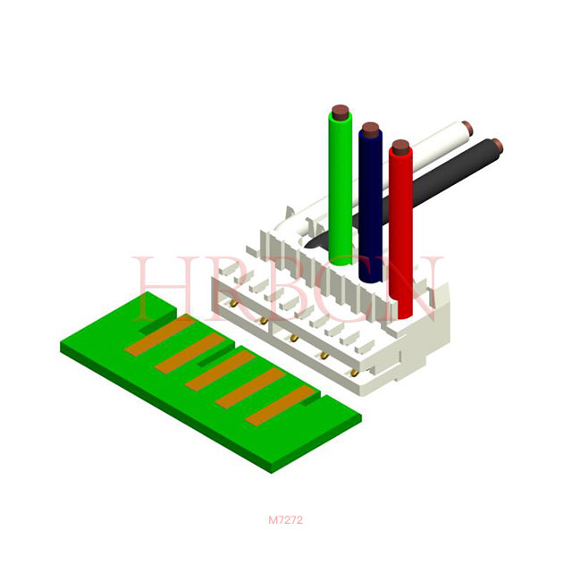 Connettore IDC di alimentazione RAST 2.5 con tecnologia IDT | Connettore HRB M727X