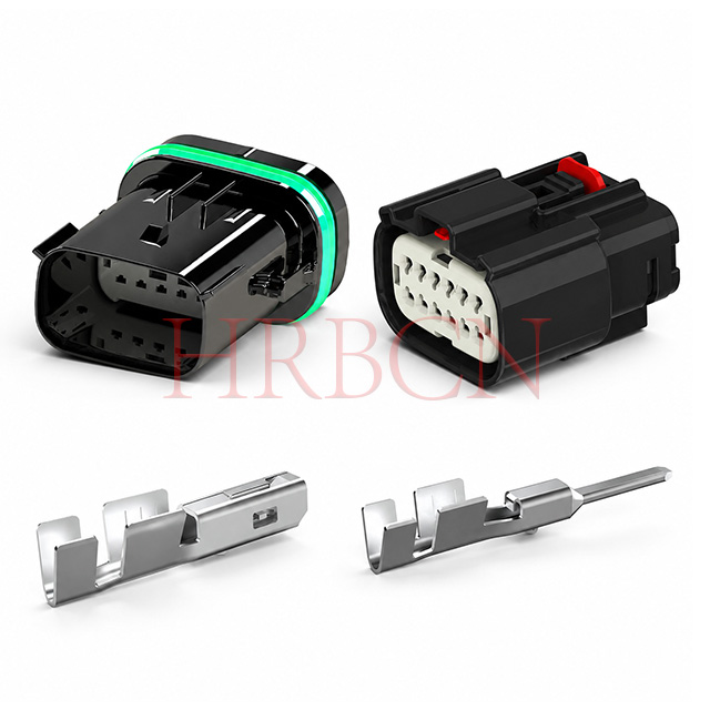 Connettore automobilistico da cavo a cavo impermeabile HRB da 3,5 mm 
