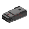 Connettore WTW sigillato automobilistico HRB IP67 IP69K