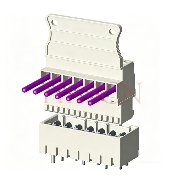 M5039 M5040 Serie RAST 5 IDC e connettore PCB ad accoppiamento indiretto a vite da 5,0 mm
