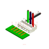 Connettore IDC di alimentazione RAST 2.5 con tecnologia IDT | Connettore HRB M727X