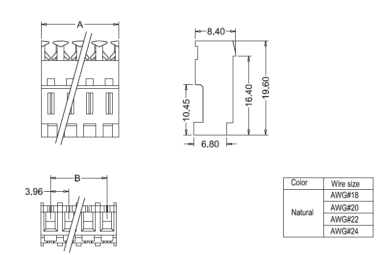 Dimensione IDC M7060(I)RNR