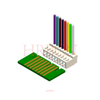 Connettore IDC RAST 2.5 con tecnologia IDT | Connettore HRB M723X